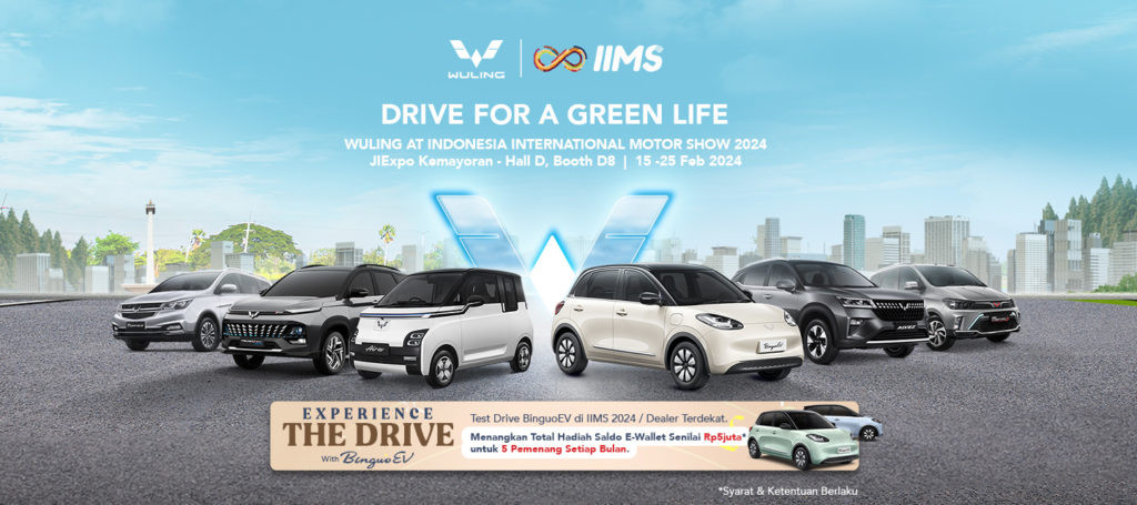 Wuling Membawa Konsep “Green Life” di Pameran IIMS 2024 Wuling Membawa Konsep “Green Life” di Pameran IIMS 2024
